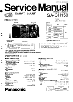Technics - SACH-1501 - Service manual 